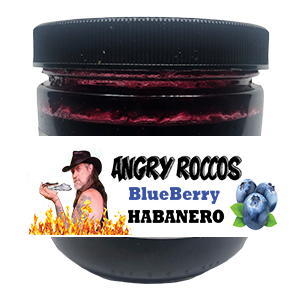 Angry Rocco's Blueberry Jelly 12oz/350ml
